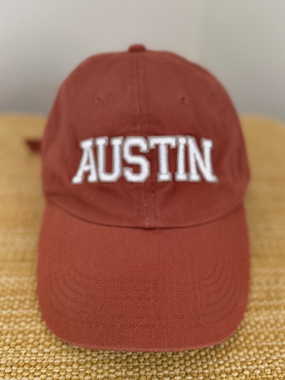 Women’s Austin Embroidered Baseball Hat - Picture 1 of 4